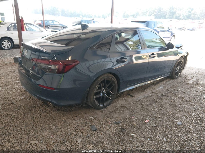 Vin: 2hgfe2f52sh516743, lot: 46396543, honda civic sport 20254