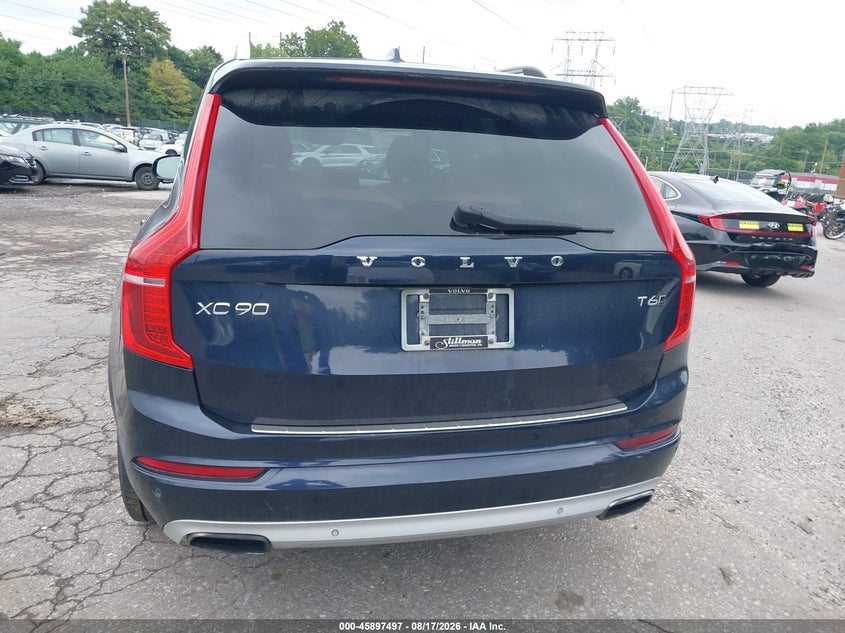 2017 VOLVO XC90 SPORT UTILITY VEHICLE 2.0L I-4 DI, DOHC, VVT, TURBO/SUPERCHARGER, 316HP