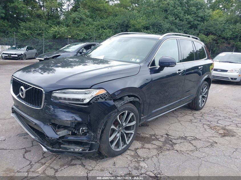 2017 VOLVO XC90 SPORT UTILITY VEHICLE 2.0L I-4 DI, DOHC, VVT, TURBO/SUPERCHARGER, 316HP