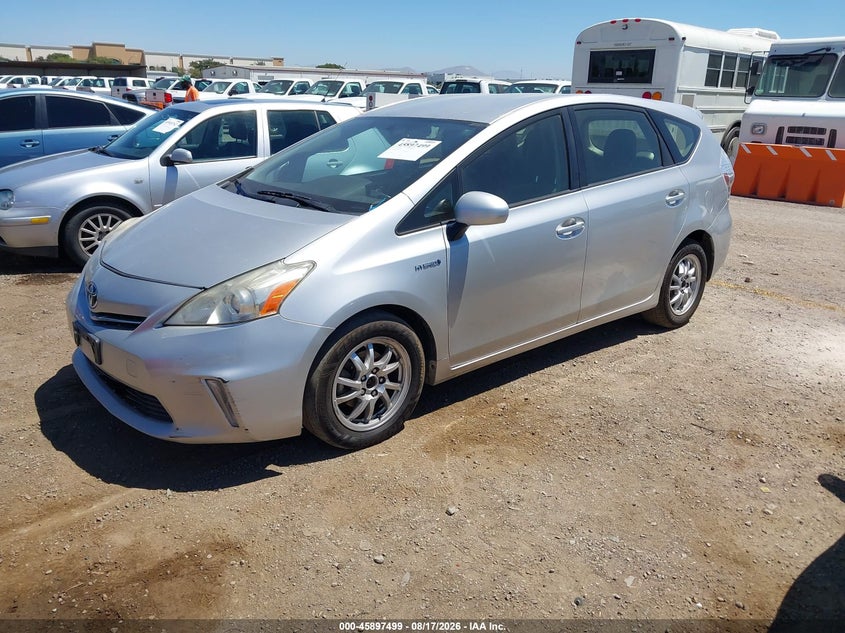 2014 TOYOTA PRIUS V auction photo 2