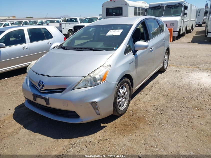 2014 TOYOTA PRIUS V auction photo 6