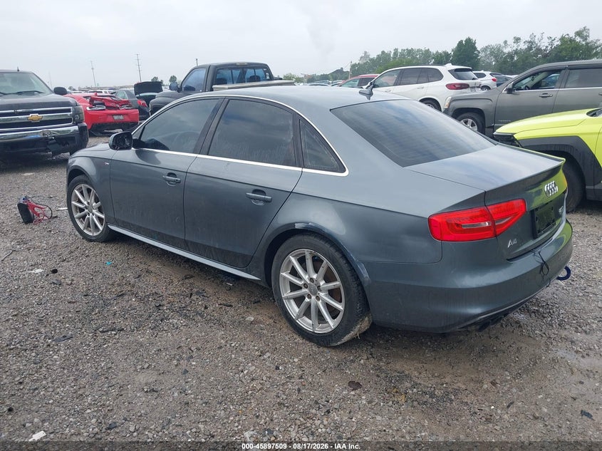 2015 AUDI A4 auction photo 3