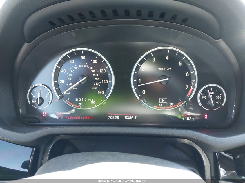 2016 BMW X4 SPORT UTILITY VEHICLE 3.0L I-6 DI, DOHC, VVT, TURBO, 300HP