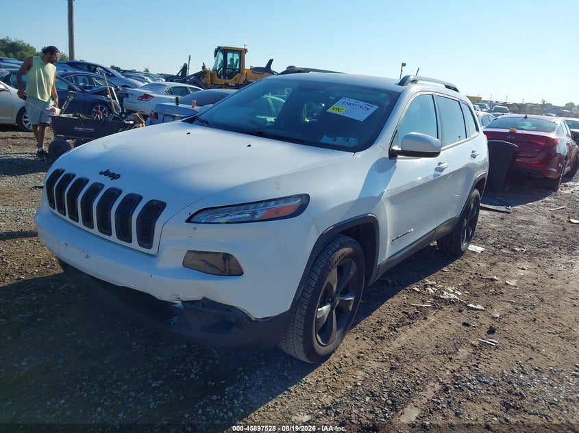 2015 Jeep Cherokee, Удар спереди, IAAI, VIN 1C4PJMCS0FW719870 — фото 2