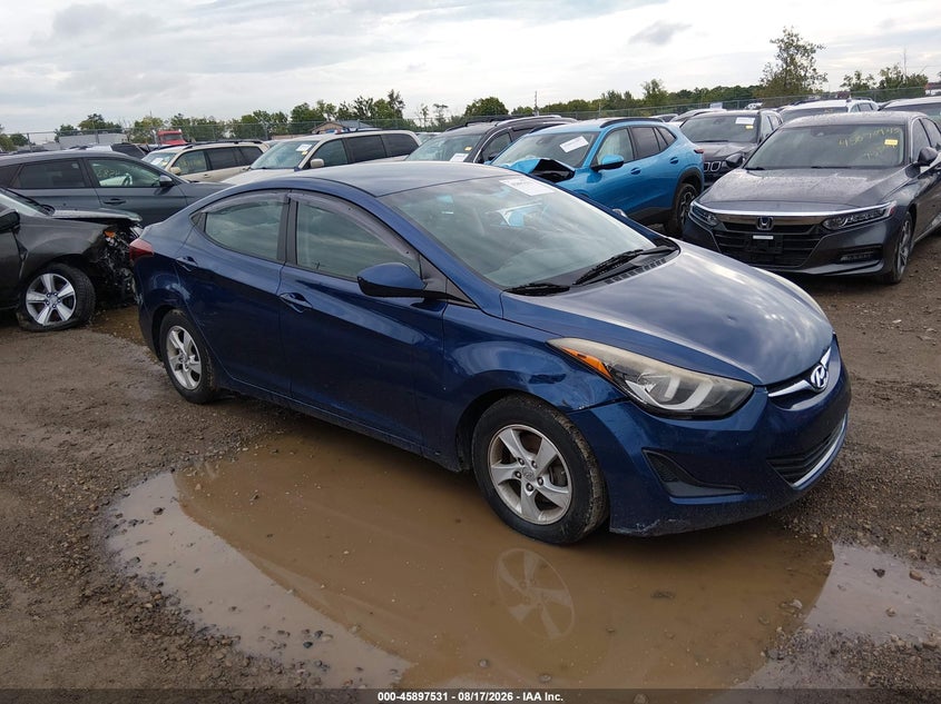 Vin: 5npdh4ae8fh644059, lot: 46396592, hyundai elantra se 20151