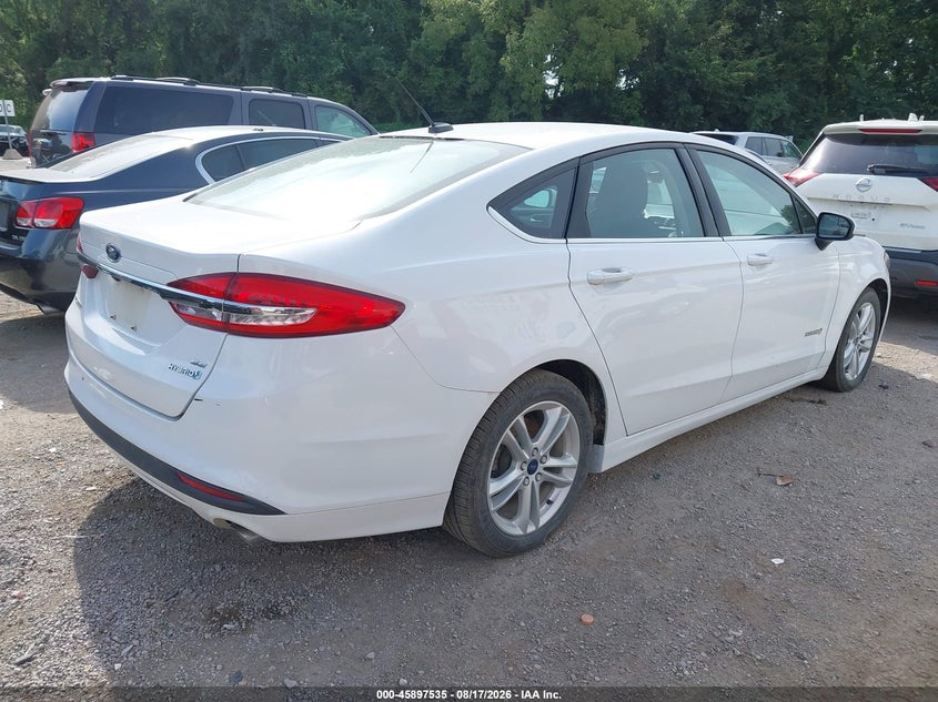 2018 FORD FUSION HYBRID auction photo 4