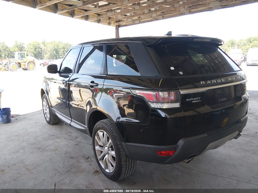 Vin: salwr2vf1ga568859, lot: 46396630, land rover range rover sport 3.0l v6 supercharged hse 20163