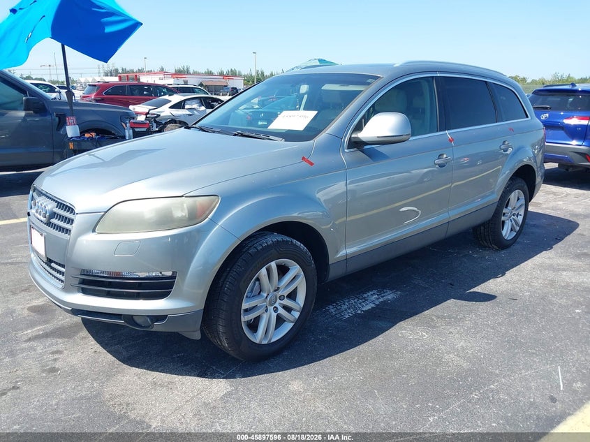 2009 Audi Q7, Theft Recovery, IAAI, VIN WA1AY74L19D023653 — photo 2