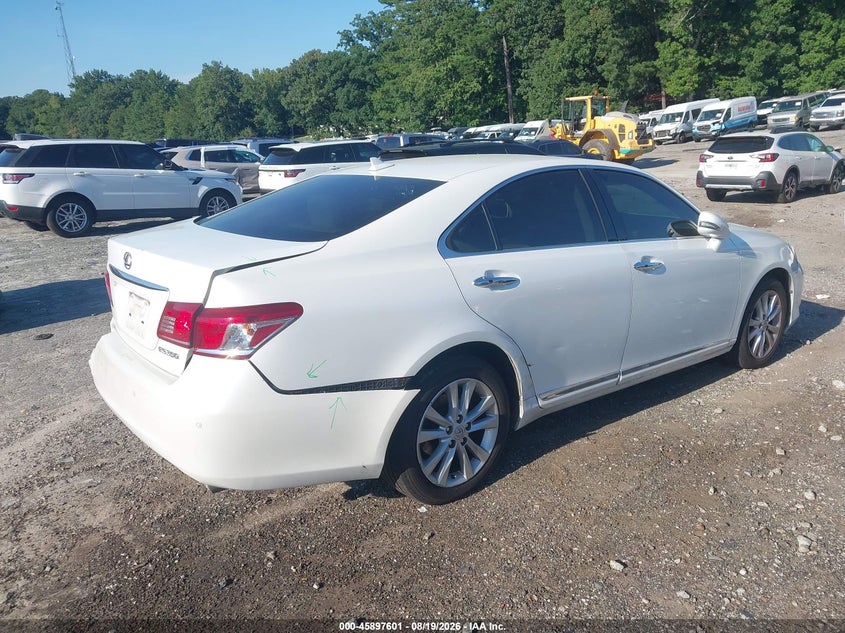 2011 LEXUS ES 350 auction photo 4