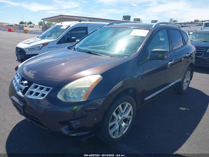 2012 Nissan Rogue Sv W/Sl Pkg, Обычный износ, IAAI, VIN JN8AS5MV3CW353212 — фото 2