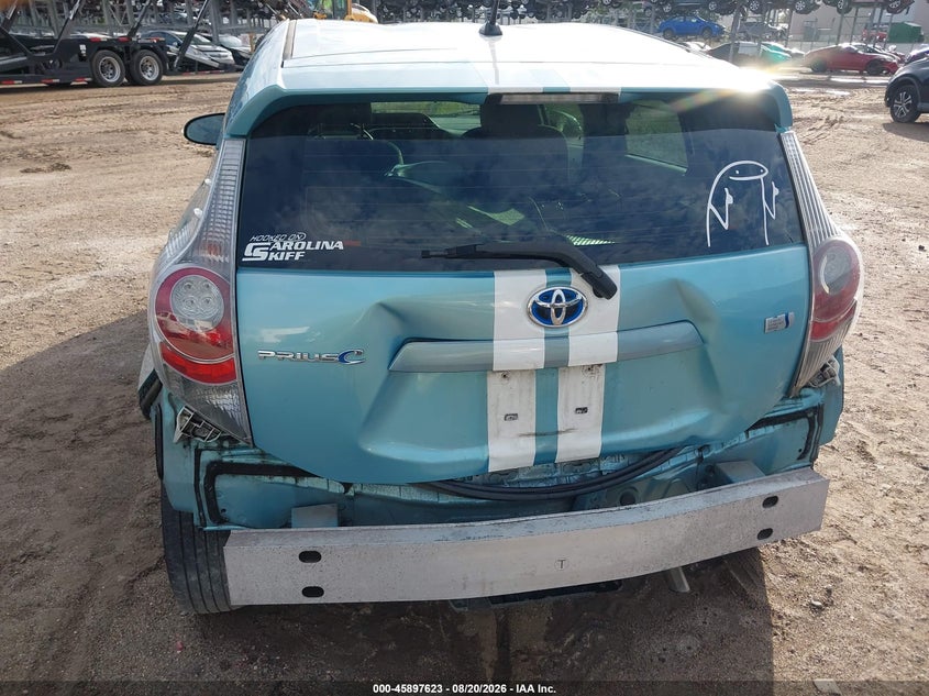 TOYOTA PRIUS C 2013 VIN JTDKDTB3XD1032198