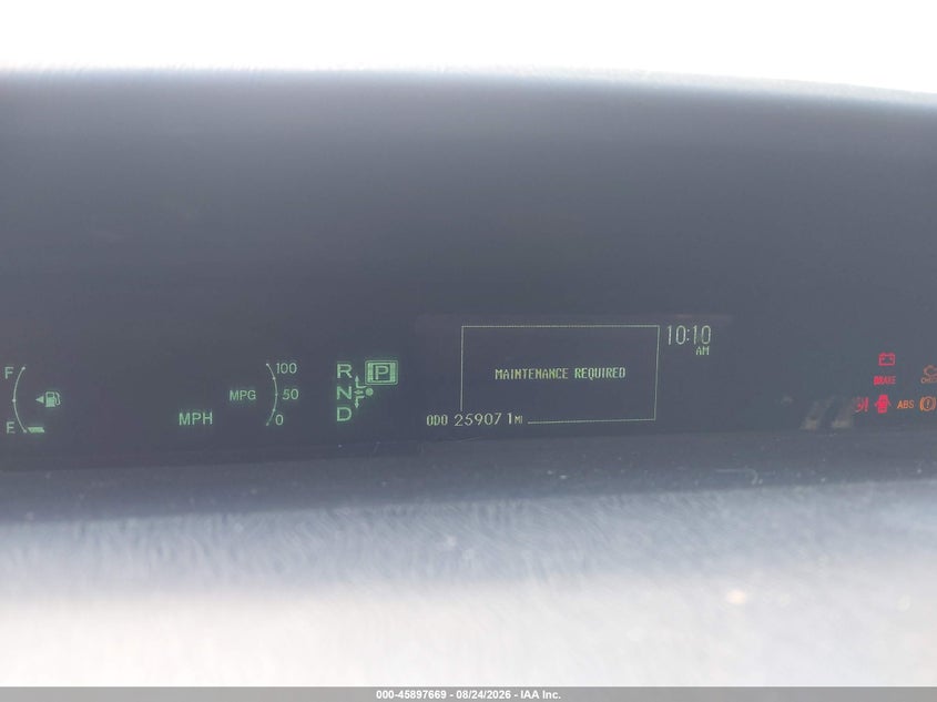 TOYOTA PRIUS 2013 VIN JTDKN3DU9D0345316