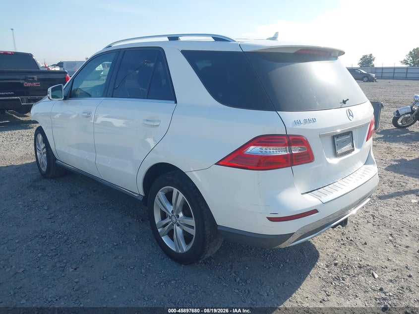 2015 MERCEDES-BENZ ML 350 auction photo 3