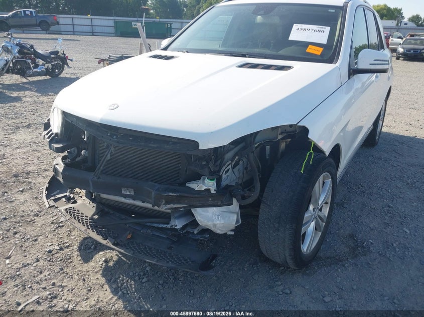2015 MERCEDES-BENZ ML 350 auction photo 6
