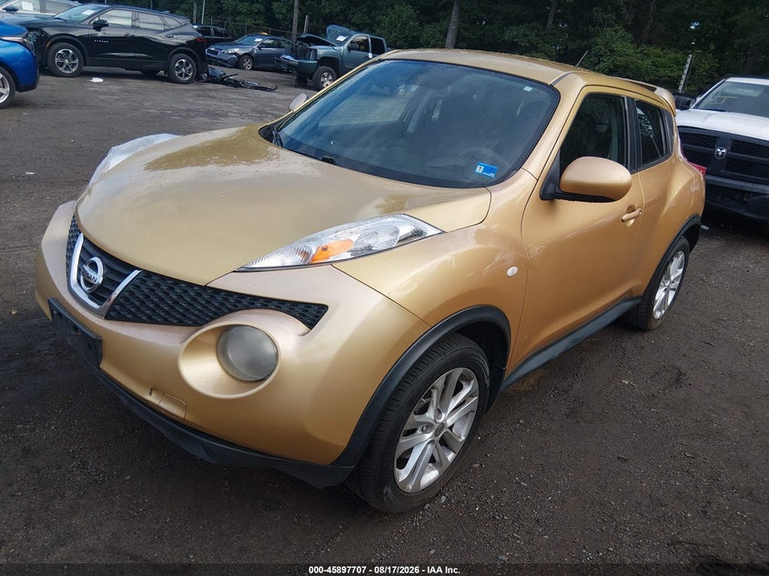 2014 NISSAN JUKE SPORT UTILITY VEHICLE 1.6L I-4 DI, DOHC, VVT, TURBO, 188HP