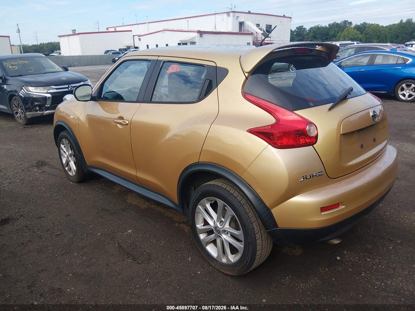 2014 NISSAN JUKE SPORT UTILITY VEHICLE 1.6L I-4 DI, DOHC, VVT, TURBO, 188HP