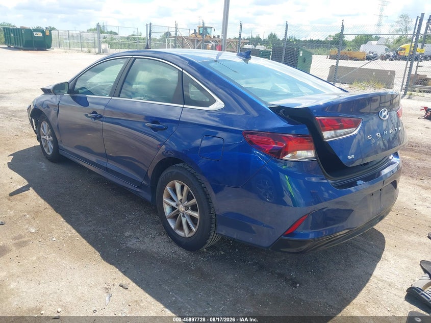 Vin: 5npe24af2jh612702, lot: 46396789, hyundai sonata se 20183