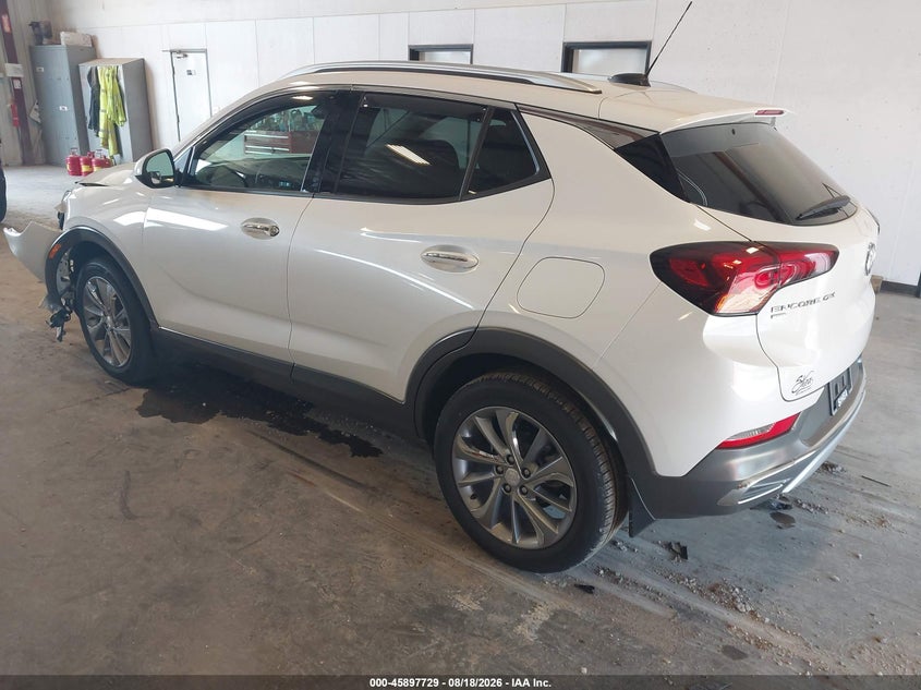 Vin: kl4mmgslxpb084908, lot: 46396790, buick encore gx essence awd 20233