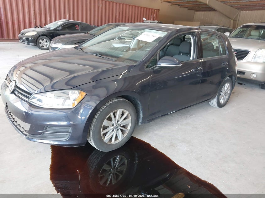 2017 VOLKSWAGEN GOLF auction photo 2