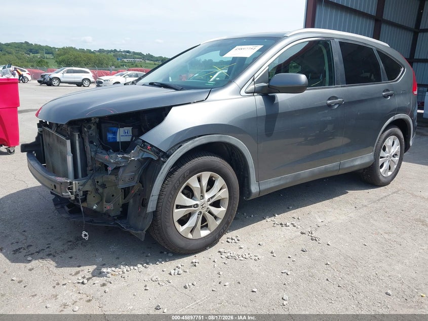 2014 Honda CR-V, Front End, IAAI, VIN 5J6RM4H72EL033697 — photo 2