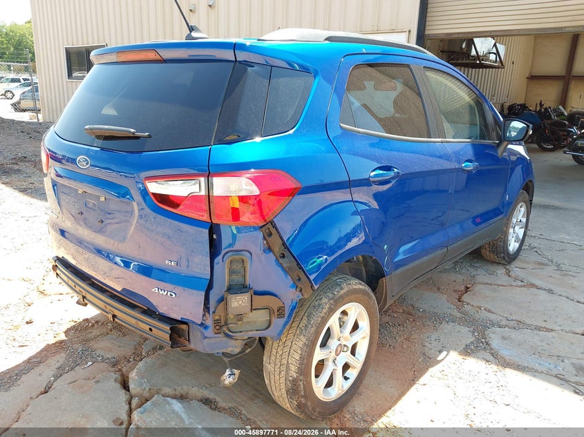 Vin: maj6s3gl6mc408809, lot: 46396832, ford ecosport se 20214