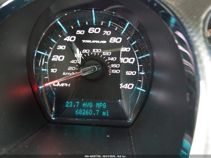 2012 FORD TAURUS auction photo 7