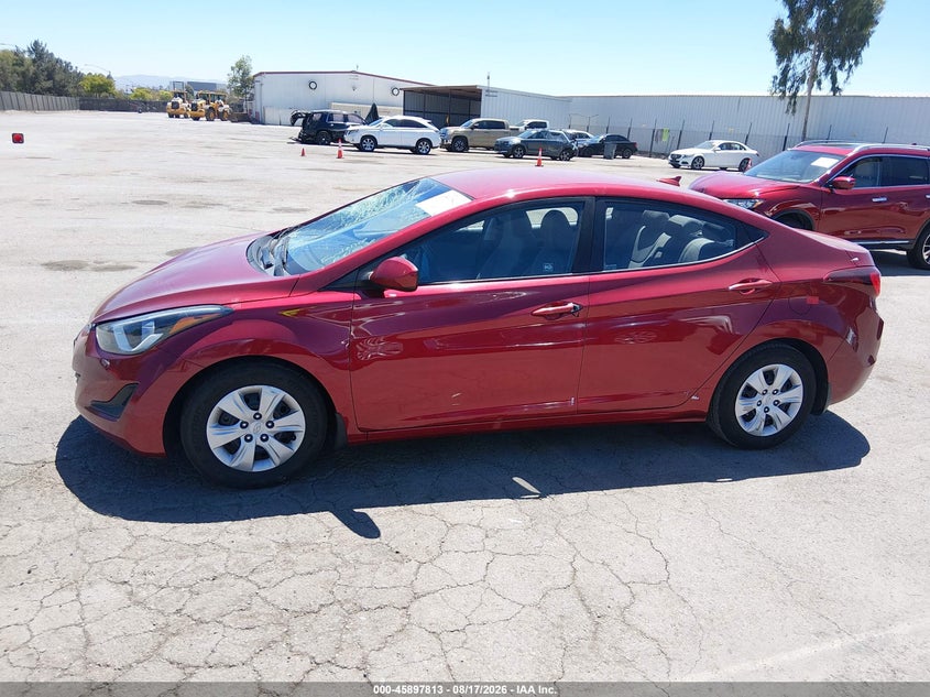 2016 HYUNDAI ELANTRA SEDAN 1.8L I-4 DOHC, VVT, 145HP