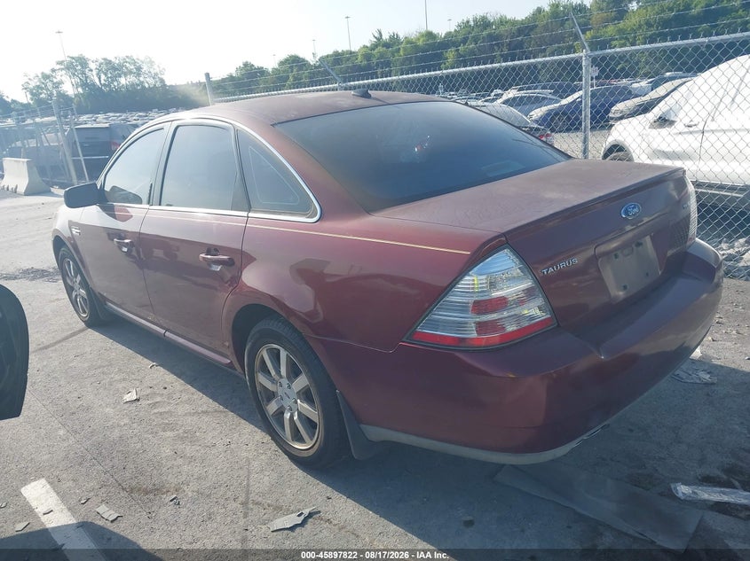 2008 FORD TAURUS auction photo 3