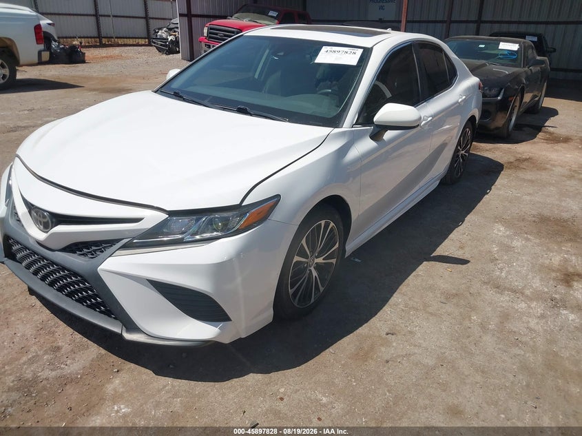 Vin: 4t1b11hk2ku721168, lot: 46396889, toyota camry se 20192