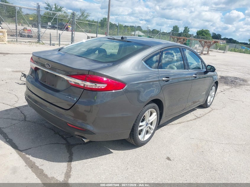 Vin: 3fa6p0uu2jr282085, lot: 46396907, ford fusion hybrid s 20184