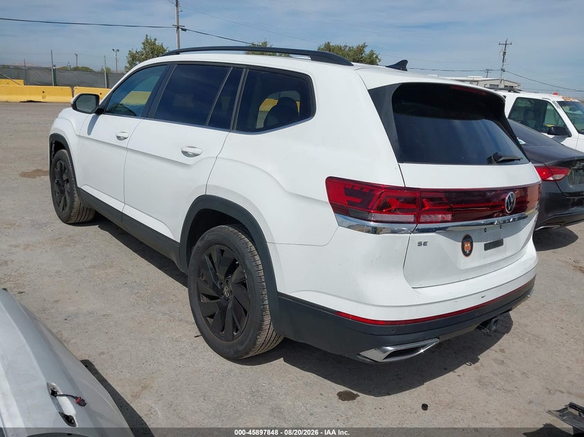 2025 VOLKSWAGEN ATLAS auction photo 3