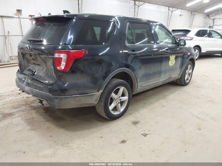 2016 FORD UTILITY POLICE INTERCEPTOR SPORT UTILITY VEHICLE 3.7L V-6 DOHC, VVT, 300HP