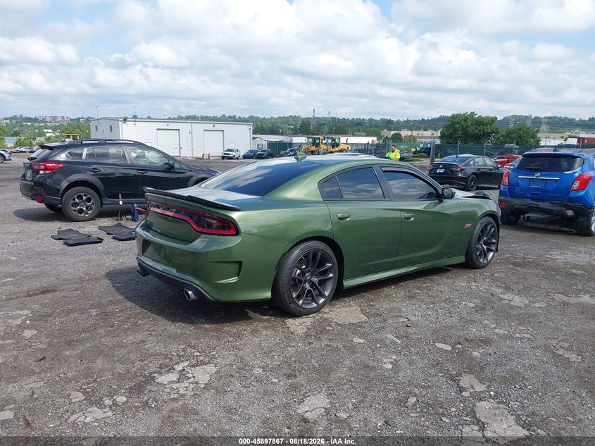 Vin: 2c3cdxgj3lh254945, lot: 46396928, dodge charger scat pack rwd 20204