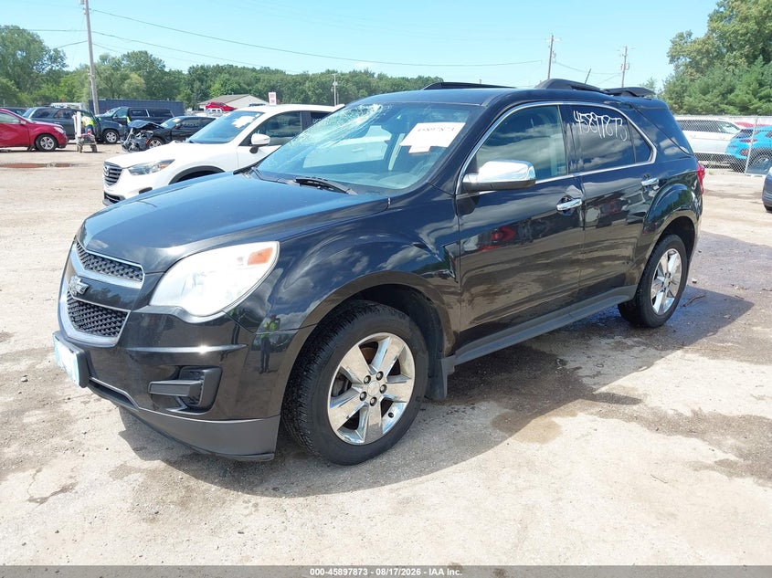 2014 Chevrolet Equinox, Стихия, IAAI, VIN 2GNALBEK1E6178491 — фото 2