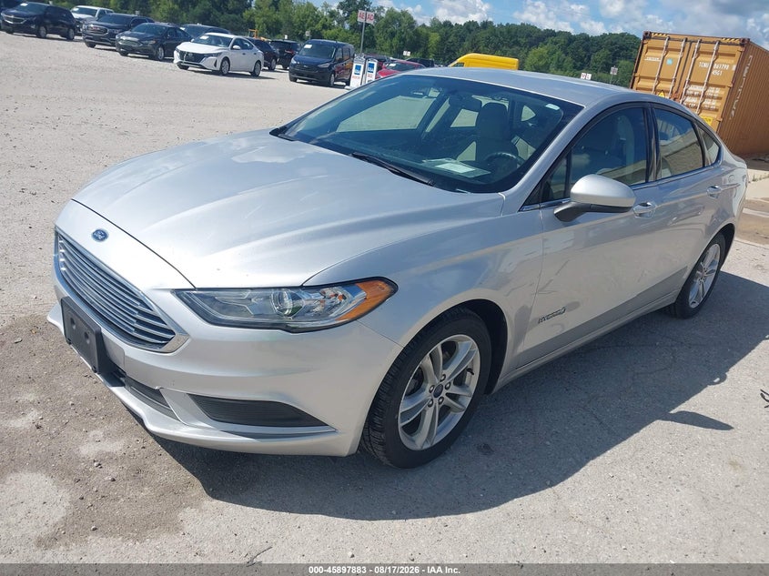 Vin: 3fa6p0uuxjr281945, lot: 46396944, ford fusion hybrid s 20182