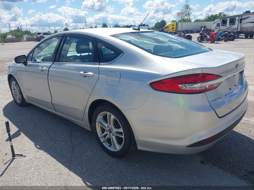Vin: 3fa6p0uuxjr281945, lot: 46396944, ford fusion hybrid s 20183