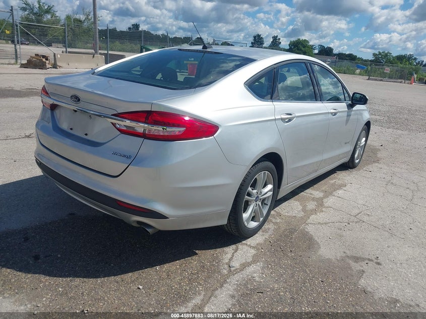 Vin: 3fa6p0uuxjr281945, lot: 46396944, ford fusion hybrid s 20184