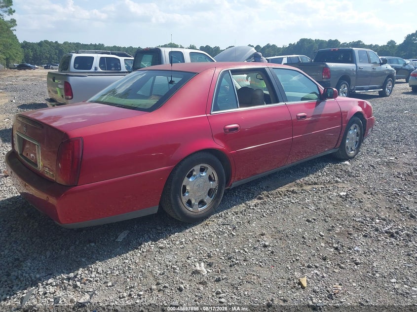 CADILLAC DEVILLE 2002 VIN 1G6KD54Y82U219944