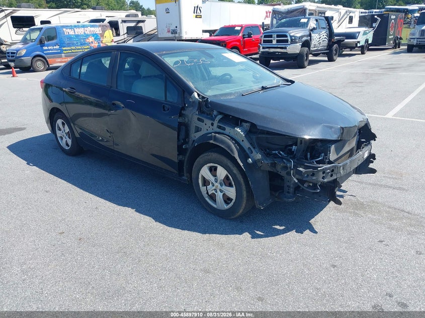 Vin: 1g1bc5sm1h7213256, lot: 46396970, chevrolet cruze ls auto 20171