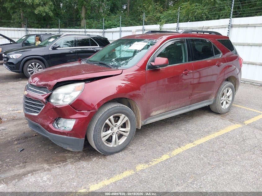 2016 Chevrolet Equinox, Left Front, IAAI, VIN 2GNALCEK7G6221823 — photo 2