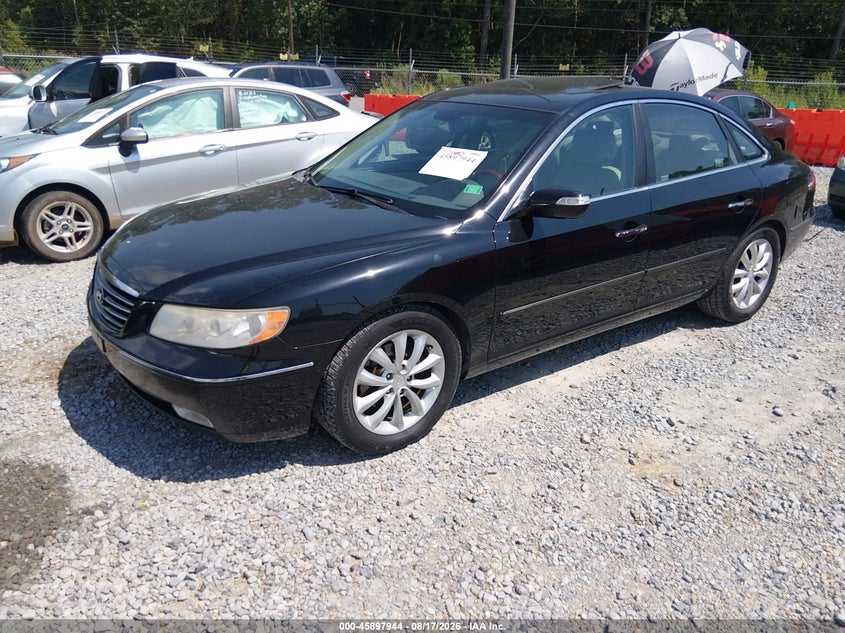 2008 Hyundai Azera, Normal Wear & Tear, IAAI, VIN KMHFC46F68A331932 — photo 2