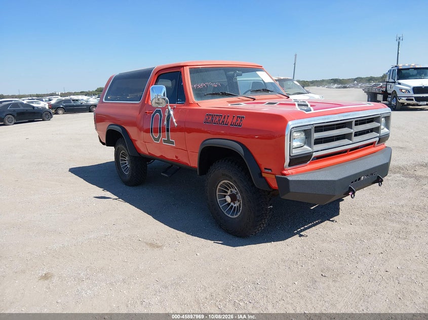1986 Dodge Ramcharger Aw-100