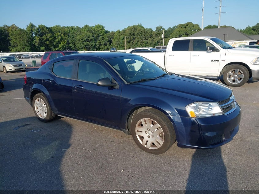2013 DODGE AVENGER auction photo 1