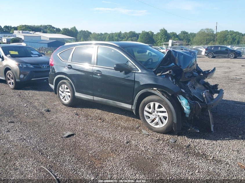 2015 Honda Cr-V Ex-L, Перёд, IAAI, VIN 2HKRM3H79FH553918