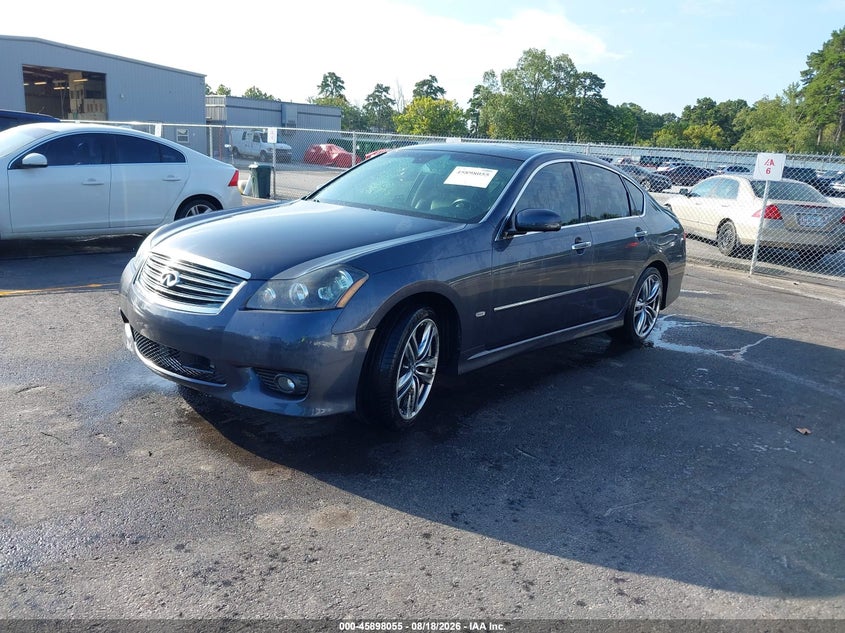 2008 Infiniti M, Обычный износ, IAAI, VIN JNKAY01E18M600293 — фото 2