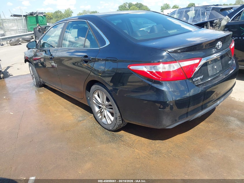 2015 TOYOTA CAMRY SEDAN 2.5L I-4 DOHC, VVT, 178HP