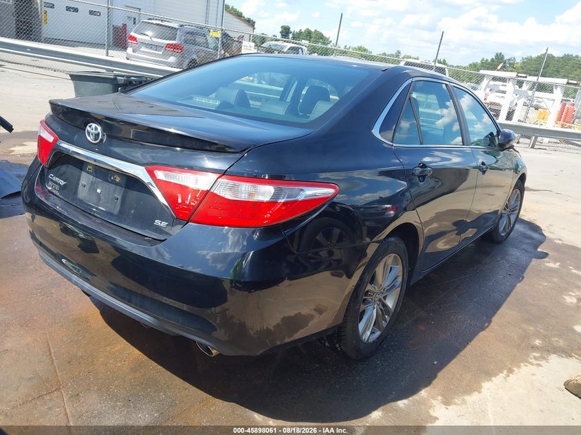 2015 TOYOTA CAMRY SEDAN 2.5L I-4 DOHC, VVT, 178HP