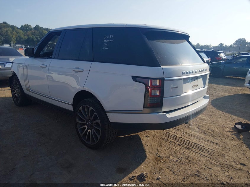 Vin: salgv2ef4ea126722, lot: 46397134, land rover range rover 5.0l v8 supercharged autobiography 20143