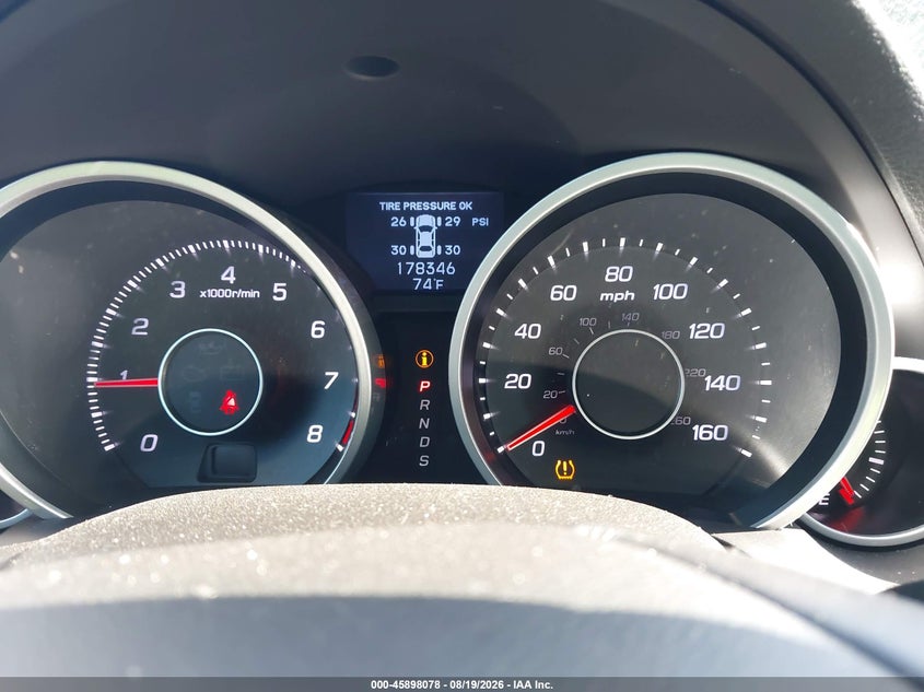 2013 ACURA TL auction photo 7