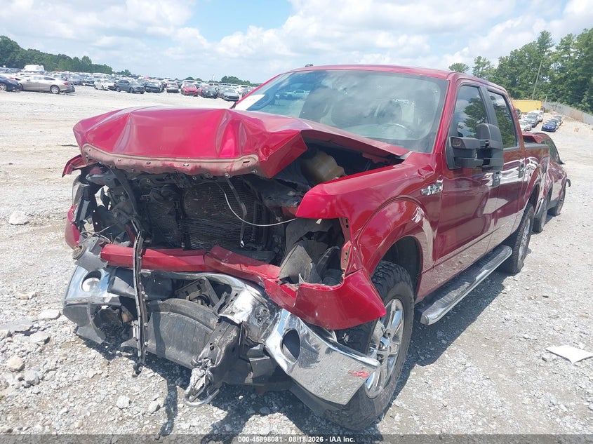 2013 Ford F-150, Front End, IAAI, VIN 1FTFW1EF8DFA66763 — photo 2